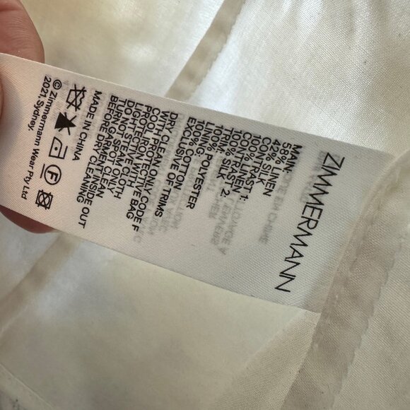 Zimmerman Butterfly Lace Top - Picture 7 of 8